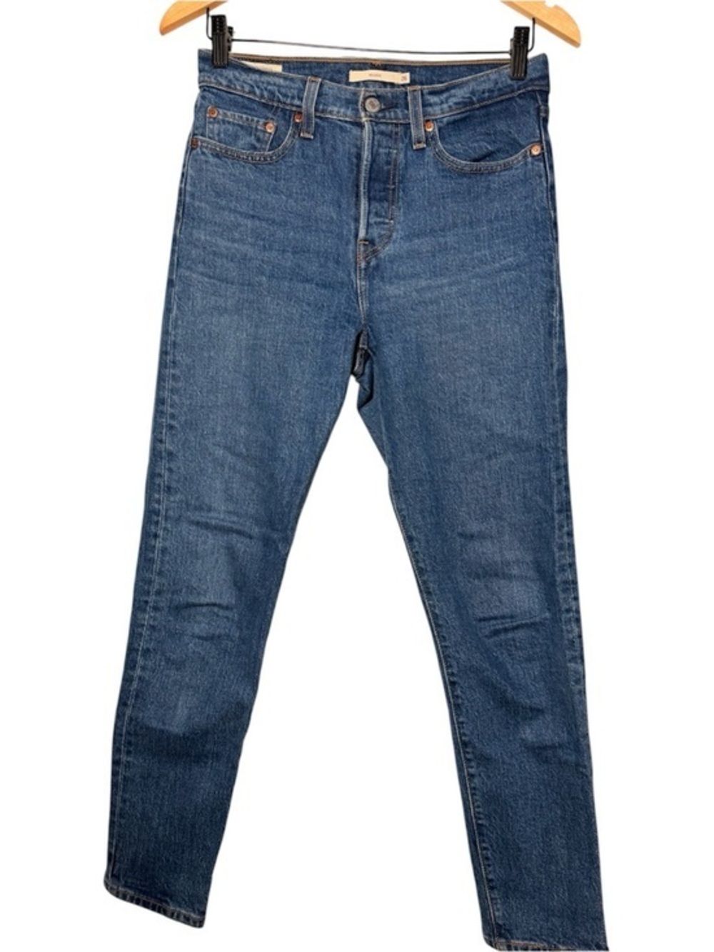 Levi's Wedgie Dark Blue Denim Jeans size 26